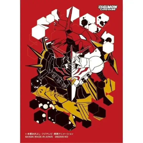 Digimon Trading Card Game Omnimon Alter-S Card Sleeves [60 Count]