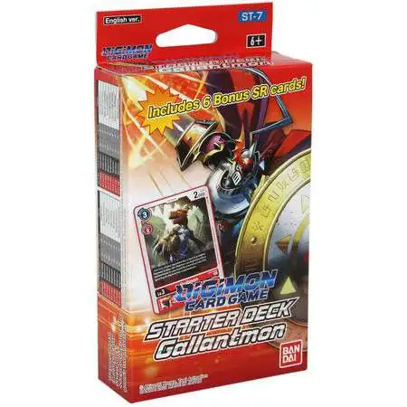 digimon card game starter deck gallantmon Game: - [ST-7] and Gaia Force are just a glimpse of the dynamic options at your disposal Digimon Trading Card Game Gallantmon
