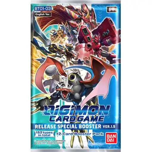 BOX NEW BANDAI carddas DiGiMON Card Game Booster Pack UNION IMPACT BT-03 