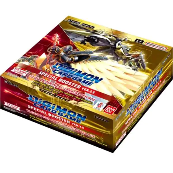 Digimon Card Game Release Special Booster Version 2.5 Booster Box BT-19-20 [ENGLISH, 24 Packs]