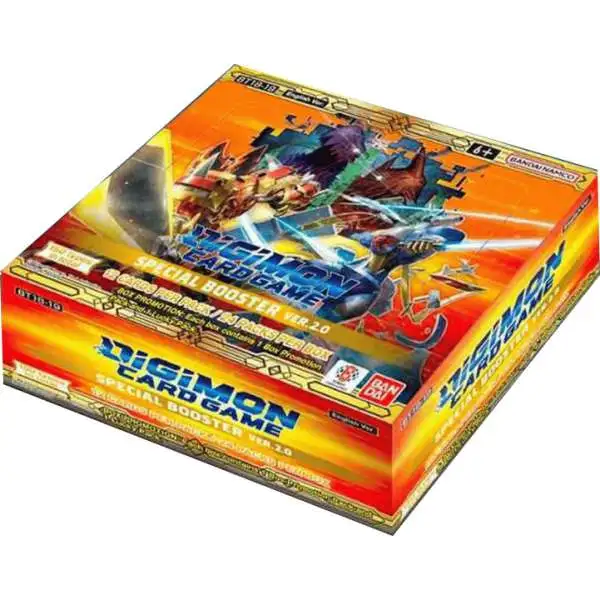 Digimon Card Game Release Special Booster Version 2 Booster Box BT18-19 [ENGLISH, 24 Packs]