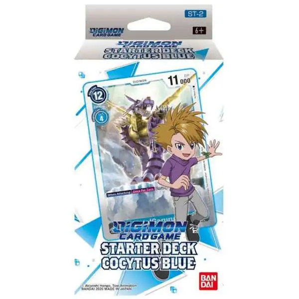 Digimon Trading Card Game Cocytus Blue Starter Deck ST-2 [54 Cards]