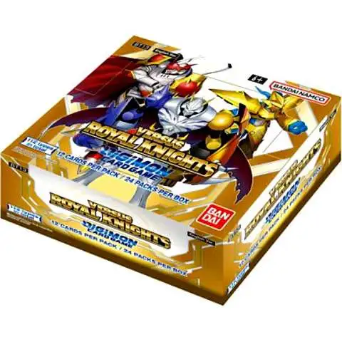 Digimon Trading Card Game Versus Royal Knight Booster Box BT13 [24 Packs]