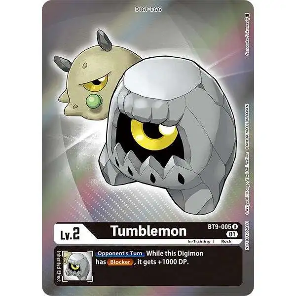 Digimon X-Record Uncommon Tumblemon BT9-005 [Box Topper]
