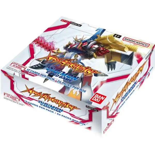 Digimon Trading Card Game XROS Encounter Booster Box BT-10 [ENGLISH, 24 Packs]