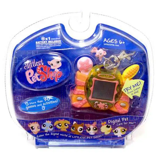 Littlest Pet Shop Digital Pets Pig Digital Pet Electronic Toy
