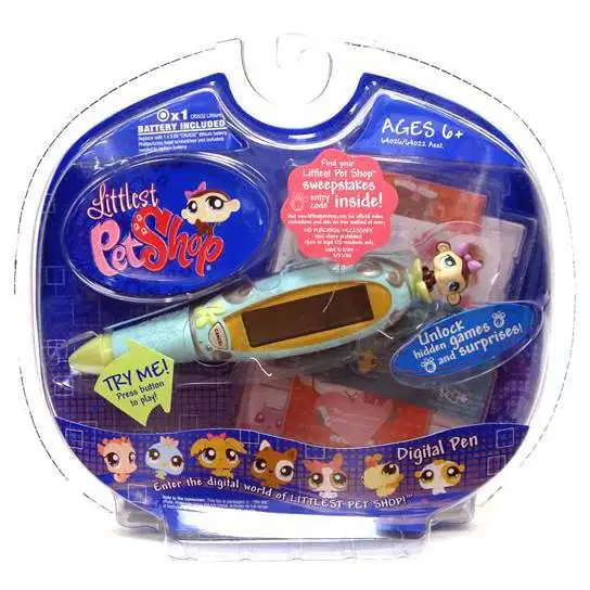 Littlest Pet Shop Digital Pets Monkey Digital Pen