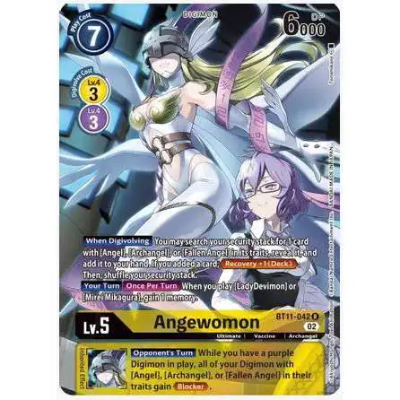 Digimon Trading Card Game Dimensional Phase Rare Angewomon BT11-042 [Alternate Art]