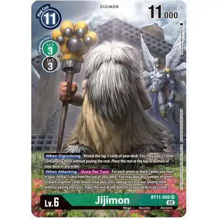 Digimon Trading Card Game Dimensional Phase Super Rare Jijimon BT11-056 [Alternate Art]