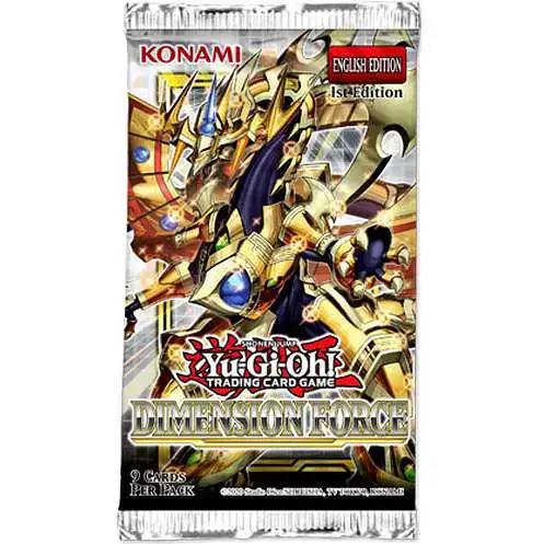 YuGiOh Dimension Force Booster Pack [9 Cards]