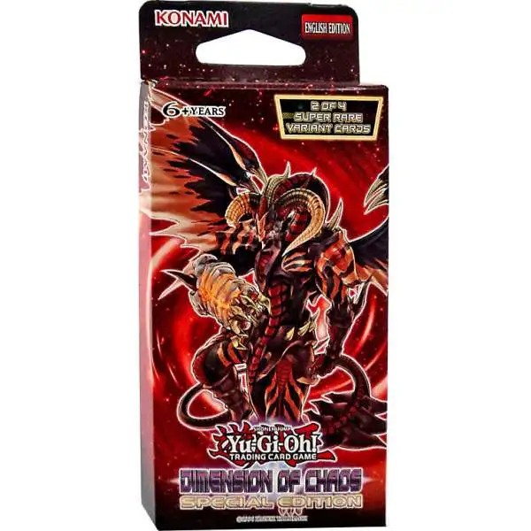 YuGiOh Trading Card Game Dimension of Chaos Special Edition