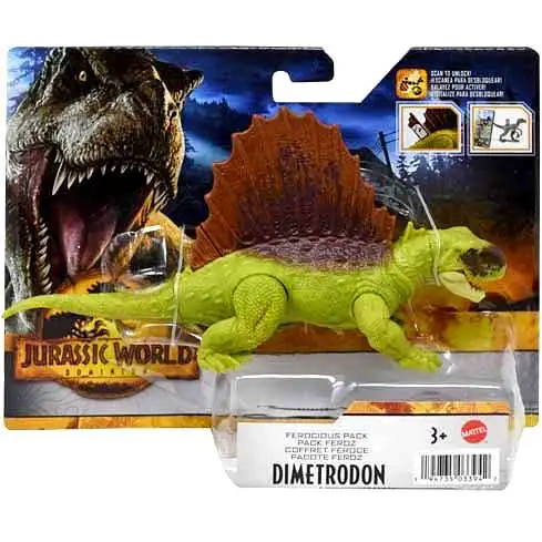 Jurassic World Dominion Ferocious Pack Dimetrodon Action Figure