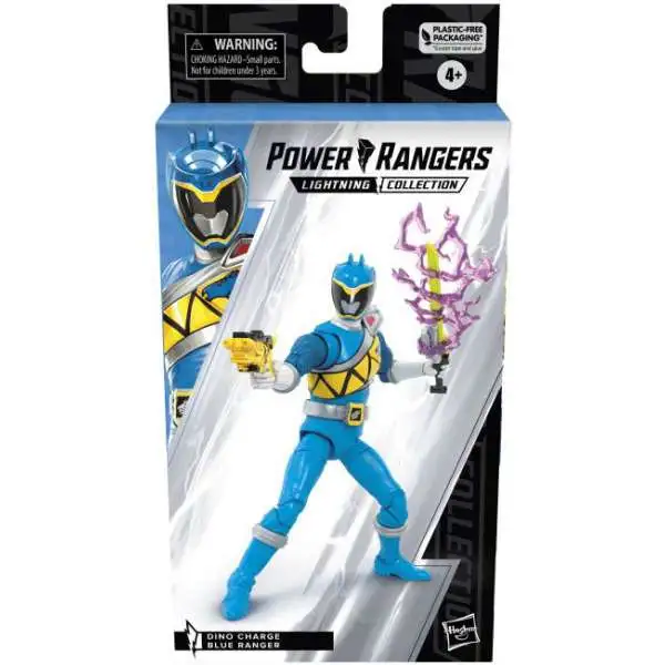 Power Rangers Dino Charge Lightning Collection Blue Ranger Action Figure [Koda]