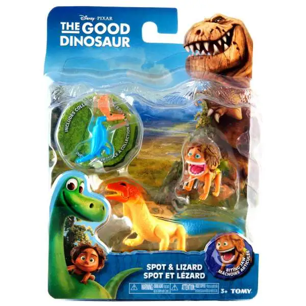 Disney The Good Dinosaur Spot & Lizard Action Figure 2-Pack