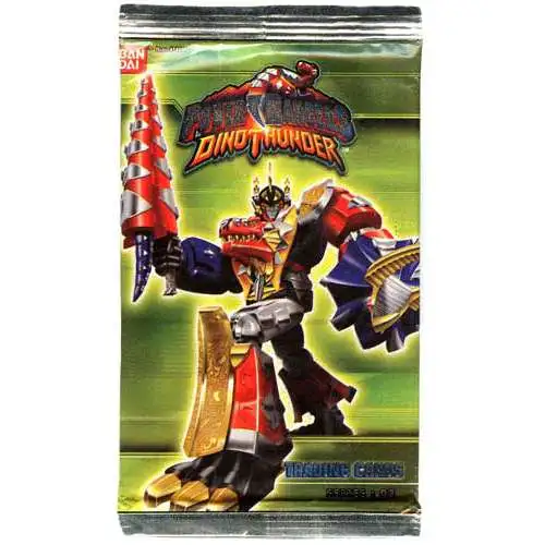 Power Rangers Dino Thunder Series 3 Trading Card Pack [7 Cards]