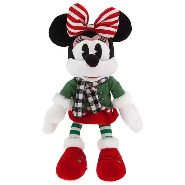 Disney 2019 Holiday Minnie Mouse Exclusive 13-Inch Plush [Green Jacket]