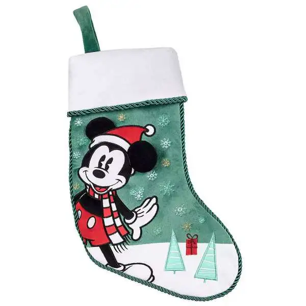 Disney 2019 Holiday Mickey Mouse Exclusive Plush Christmas Stocking
