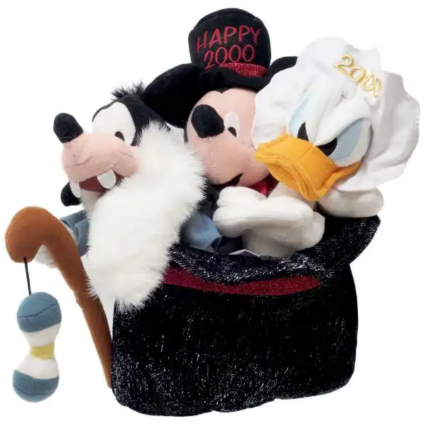 Disney Mickey, Donald & Goofy Exclusive Plush Set [Happy 2000]