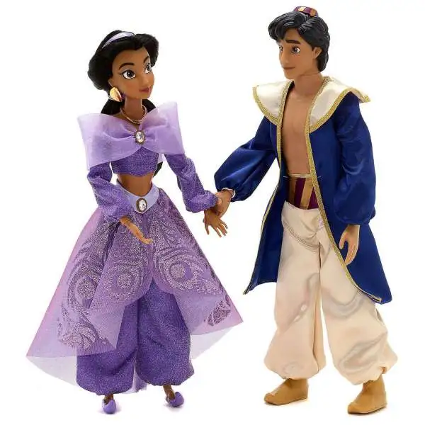 Disney Jasmine & Aladdin Exclusive 12-Inch Singing Duet Doll 2-Pack Set