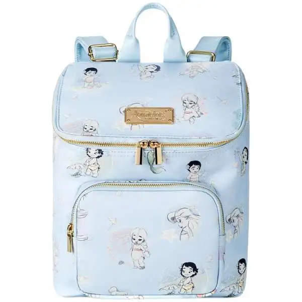 disney animators collection mini backpack Loungefly Mickey And Minnie Mouse Camping All new for Spring 2024 Disney Eats Macaron Mini Backpack