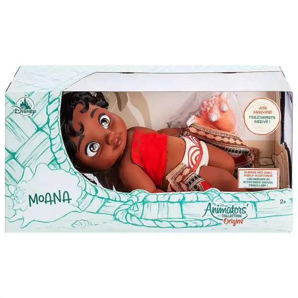 Disney Animators' Collection Origins Moana Exclusive 12-Inch Doll