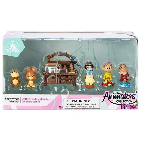 Disney Littles Animators' Collection Snow White Mini Set Exclusive Mini Set