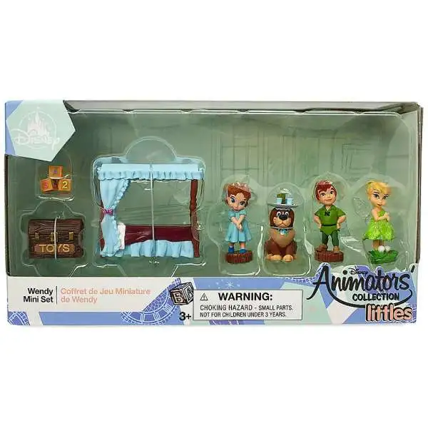 Disney Peter Pan Littles Animators' Collection Wendy Exclusive Mini Set