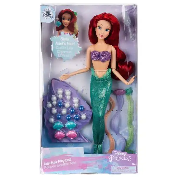 Disney Princess The Little Mermaid Ariel Hair Play Exclusive 11.5-Inch Doll