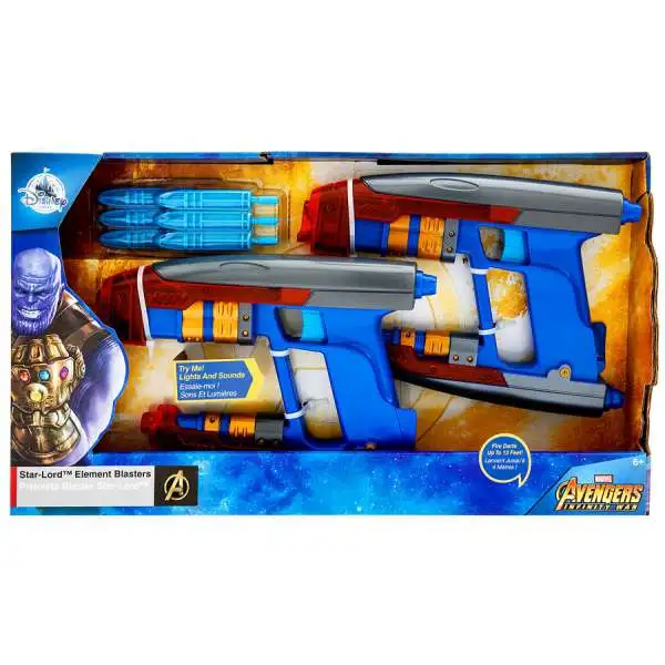 Disney Marvel Avengers Infinity War Star-Lord Element Blasters Exclusive Roleplay Set [2018]