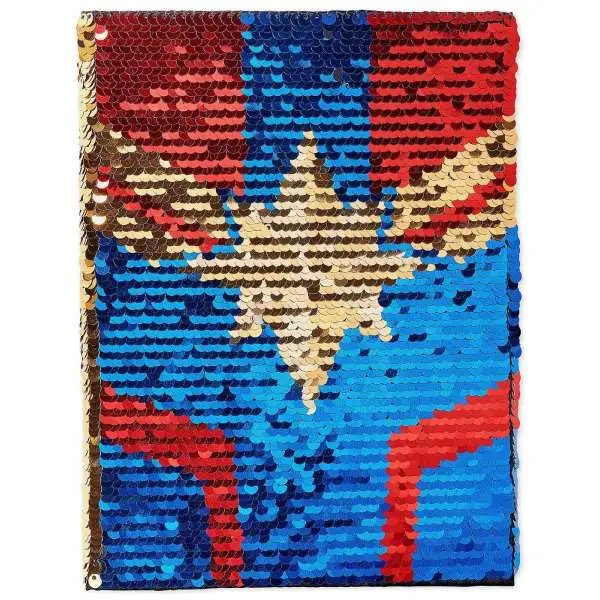 Disney Captain Marvel Reversible Sequins Exclusive Journal