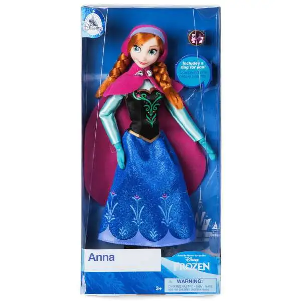 Disney Frozen Classic Anna Exclusive 11.5-Inch Doll [with Ring, Loose]