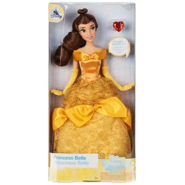 Disney Beauty and the Beast Classic Princess Belle Exclusive 11.5-Inch Doll [with Ring]