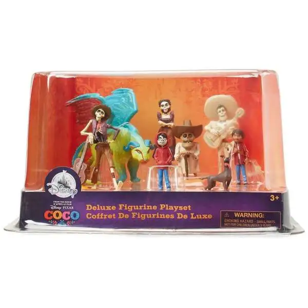 Disney / Pixar Coco Exclusive 8-Piece PVC Figure Play Set [Damaged Package]