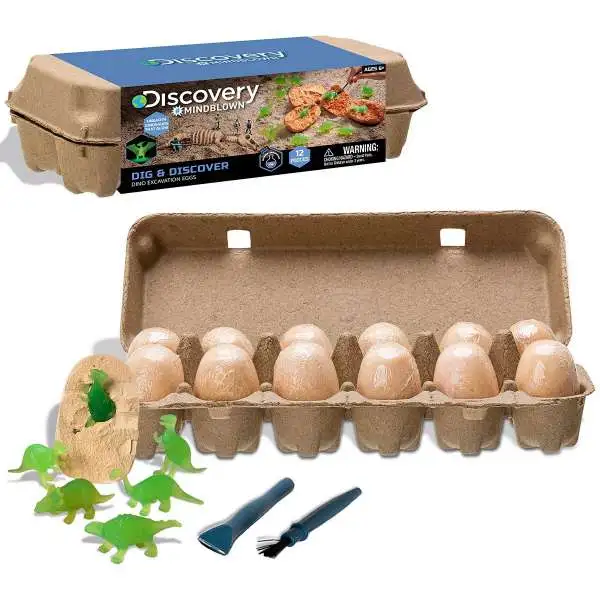 Discovery #Mindblown Dig & Discover Dino Excavation Eggs