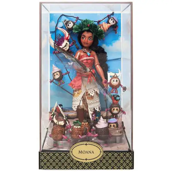 Disney Designer Folktale Series Moana & Heihei Exclusive 11-Inch Doll