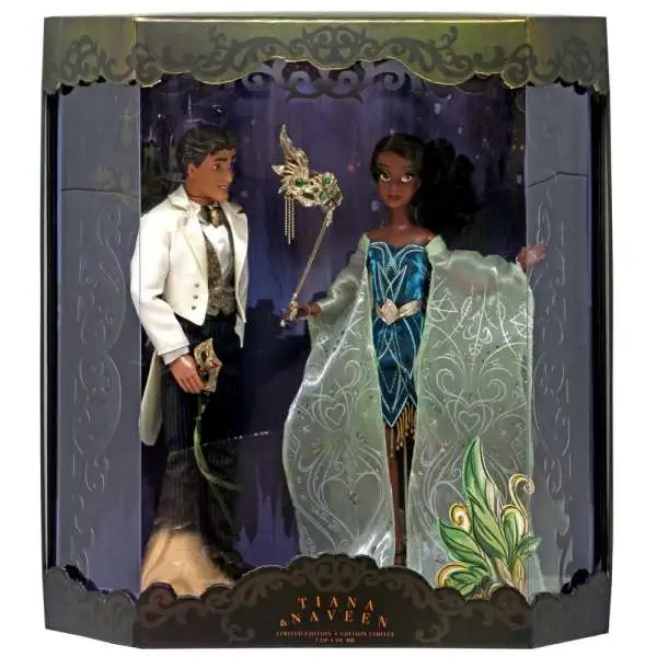 Disney The Princess & The Frog Designer Collection Midnight Masquerade Series Tiana & Naveen Exclusive 12-Inch Doll 2-Pack