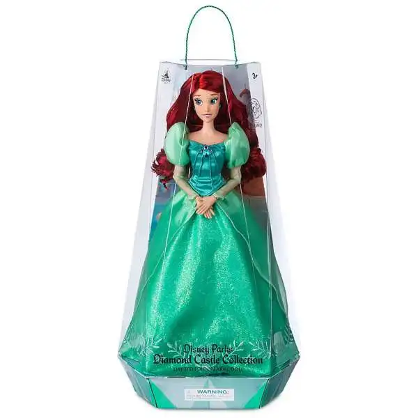 ariel green dress doll Disney Princess The Little Mermaid Diamond Castle Collection Exclusive 16 gold halter dress