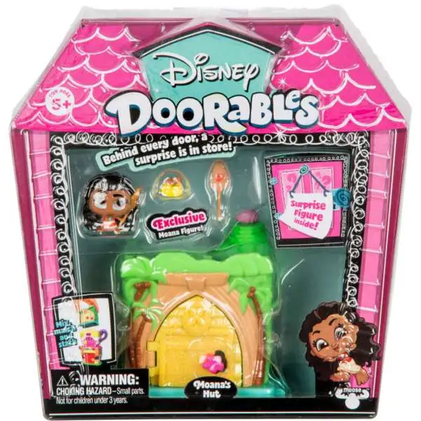 Disney Doorables Moana's Hut Mini Playset