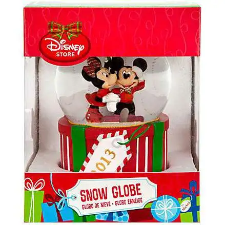 Disney 2013 Holiday Mickey & Minnie Mouse Exclusive Snow Globe [Damaged Package]