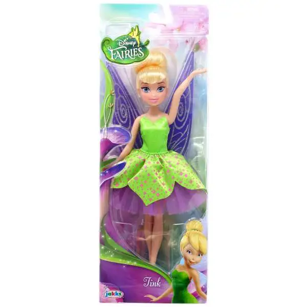 Disney Fairies Pixie Hollow Tink Doll [Green Dress, Damaged Package]