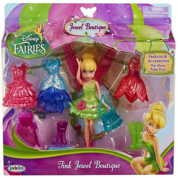 Disney Fairies Tink Jewel Boutique 4.5-Inch Figure