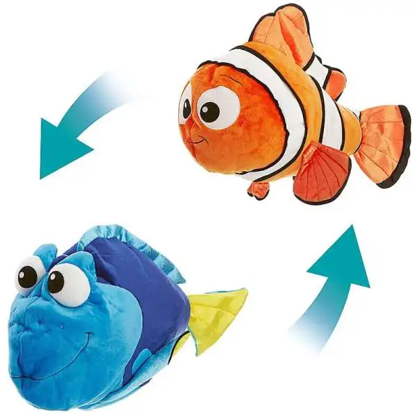 Disney / Pixar Finding Dory Flips Dory & Nemo Reversible Exclusive 22-Inch Plush