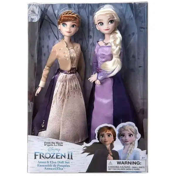 Disney Frozen 2 Anna & Elsa Exclusive 11.5-Inch Doll 2-Pack