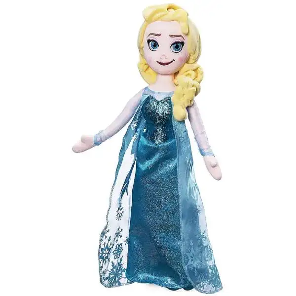 Disney Elsa The Snow Queen Plush Doll Frozen 2 18'' inches Medium 