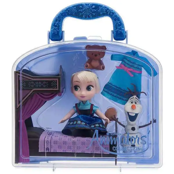 Disney Frozen Animators' Collection Elsa Exclusive Mini Doll Playset [2020]