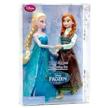 Disney Frozen Elsa & Anna Ice Skating Set Exclusive 11-Inch