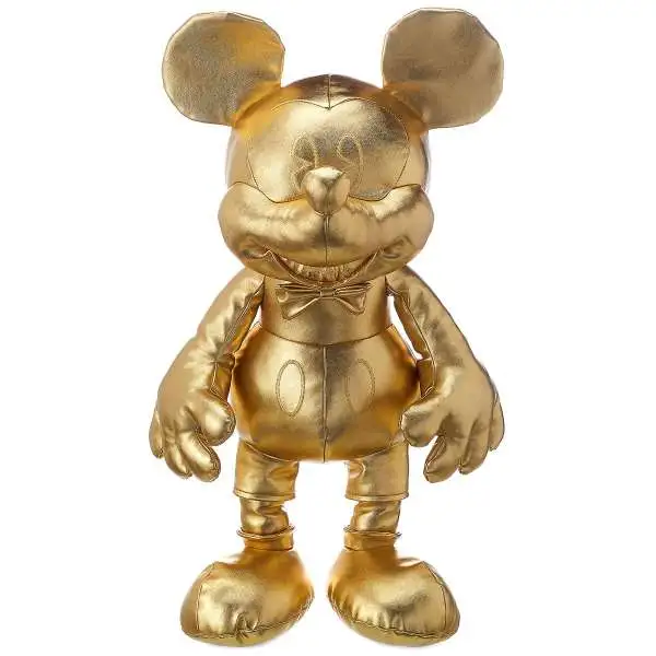 Disney Mickey the True Original 90 Years of Magic Mickey Mouse Exclusive 27-Inch Plush [Gold, No Tags Loose]