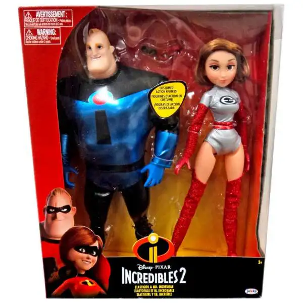Disney / Pixar Incredibles 2 Elastigirl & Mr. Incredible Exclusive 13-Inch Doll 2-Pack