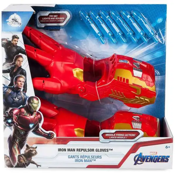 Disney Marvel Avengers Iron Man Repulsor Gloves Exclusive Roleplay Toy [2019]