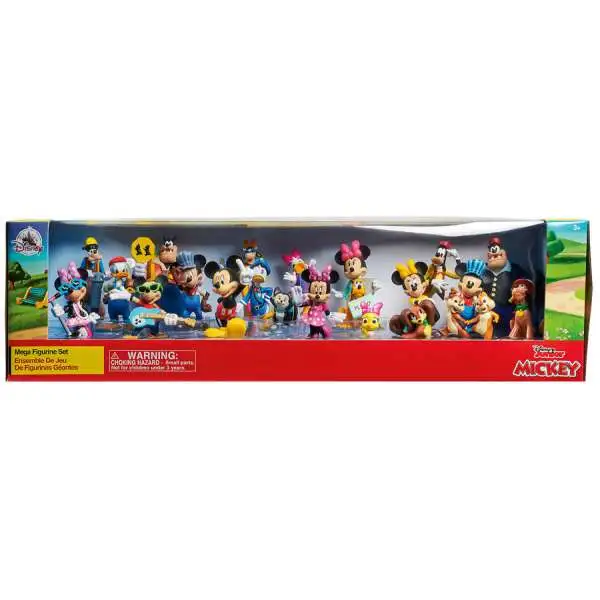 Disney Junior Mickey Mouse & Friends Exclusive 22-Piece PVC Mega Figurine Playset